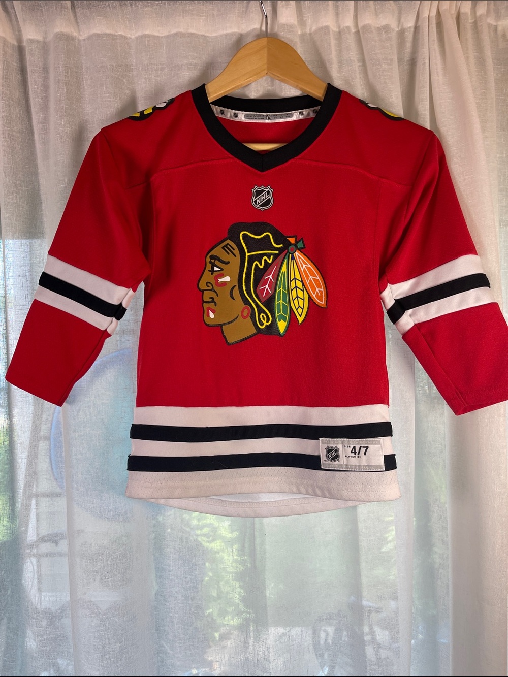 NHL Kids Chicago Blackhawks Hockey Jersey